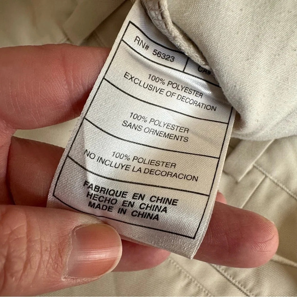 Nike Men's Golf FITDRY Pleated Chino Khaki Shorts Size 38 GUC - Picture 6 of 9